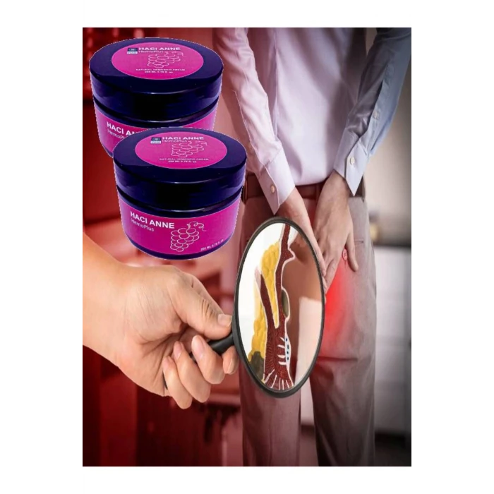 Hacı Anne HemoPlus  Doğal  Onarım Kremi 250 ml x 3 adet
