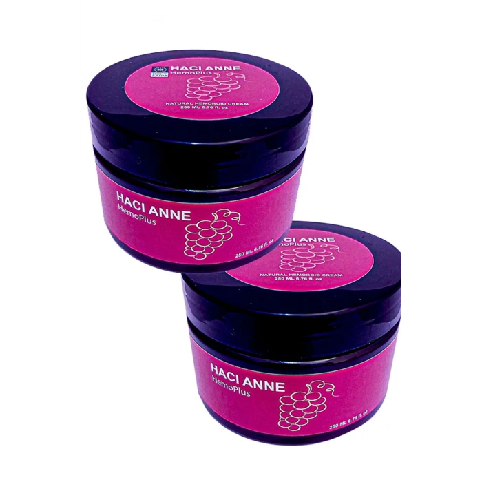Hacı Anne  Hemoplus Rahatlatma Masaj Kremi 250 ml 2 Adet