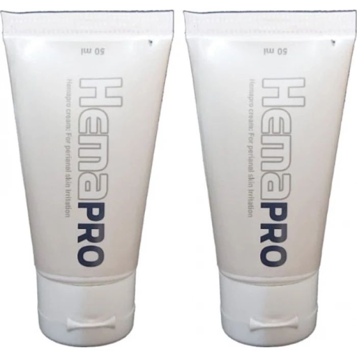 HEMAPRO NATURAL CREAM 2 ADET 50 ML KREM