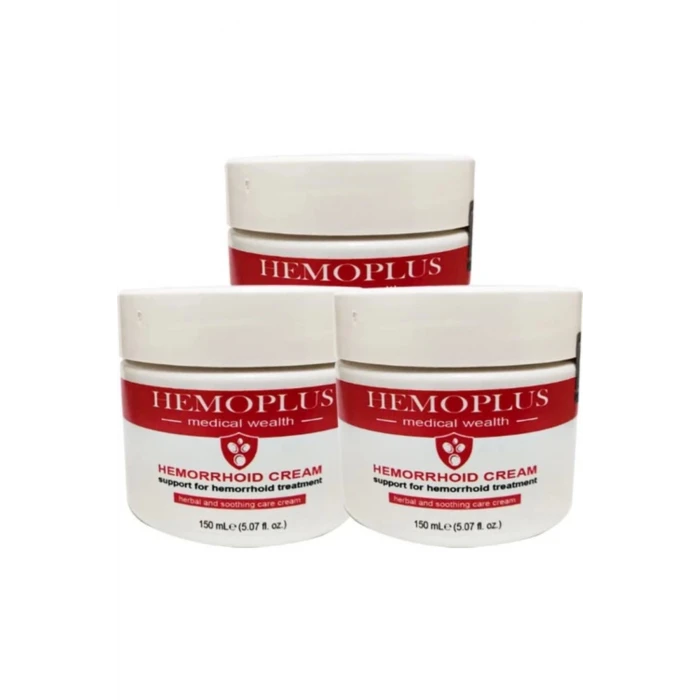 Hemoplus Rahatlatma Kremi Büyük Boy 3ADET 150 ml