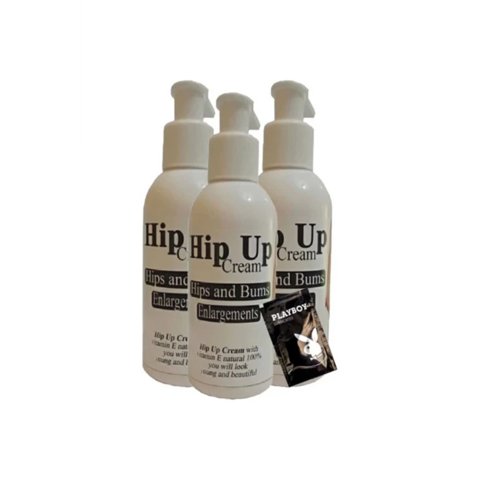 Hip Up 120 ml 3lü Birden Kremi + 1 Hediye Jel