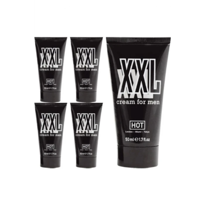 Hotxxl Erkeğe Özel 50 ml Şekillendirici 5 Adet Krem