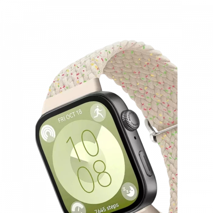 Huawei Fit 4 Star Kordon - Gri-Turuncu