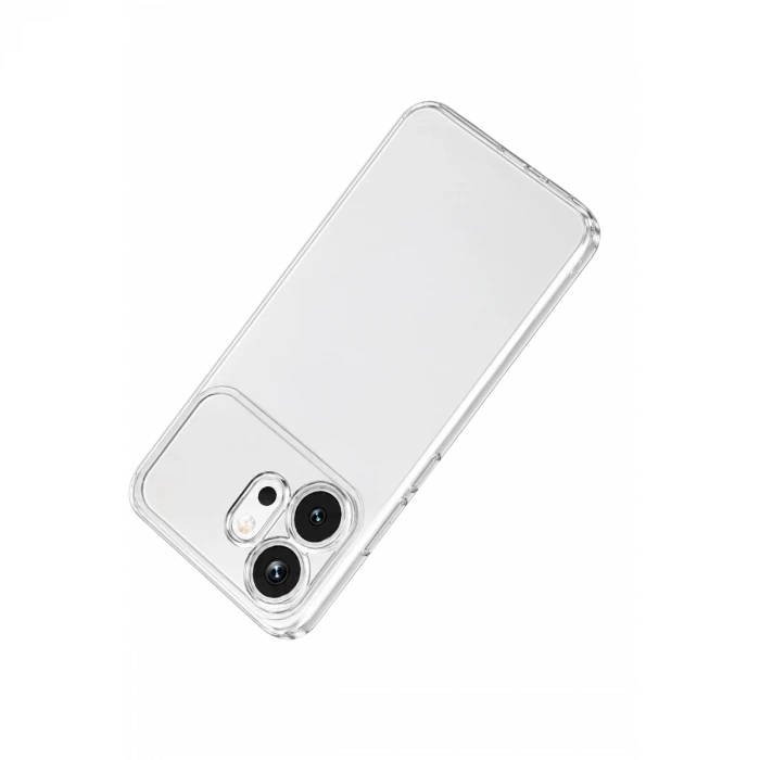 Huawei Honor 600 Lüx Şeffaf Silikon - Şeffaf