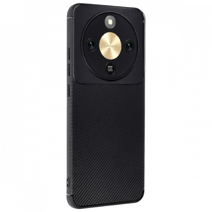 Huawei Honor Magic 8 Lite Auto Focus Karbon Kapak - Siyah