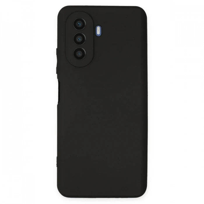 Huawei Nova Y70 Kılıf First Silikon - Siyah