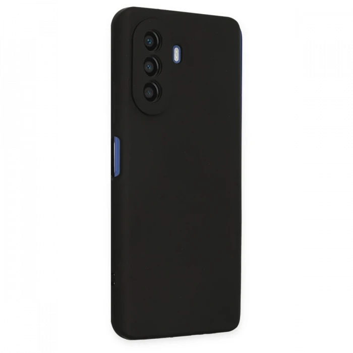 Huawei Nova Y70 Kılıf First Silikon - Siyah