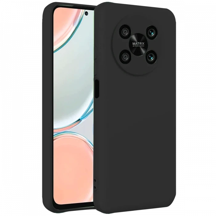 Huawei Nova Y90 Kılıf First Silikon - Siyah