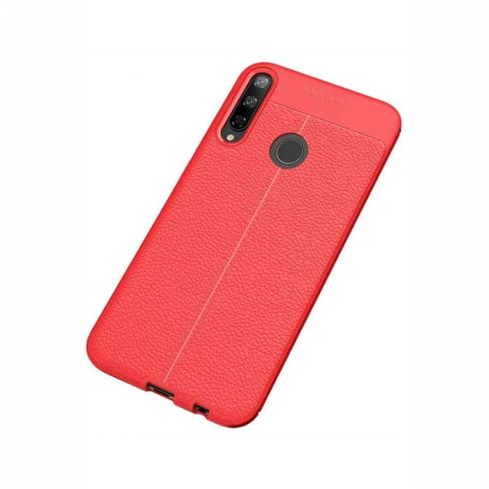 Huawei P40 Lite E Kılıf Auto Focus Kapak - Kırmızı