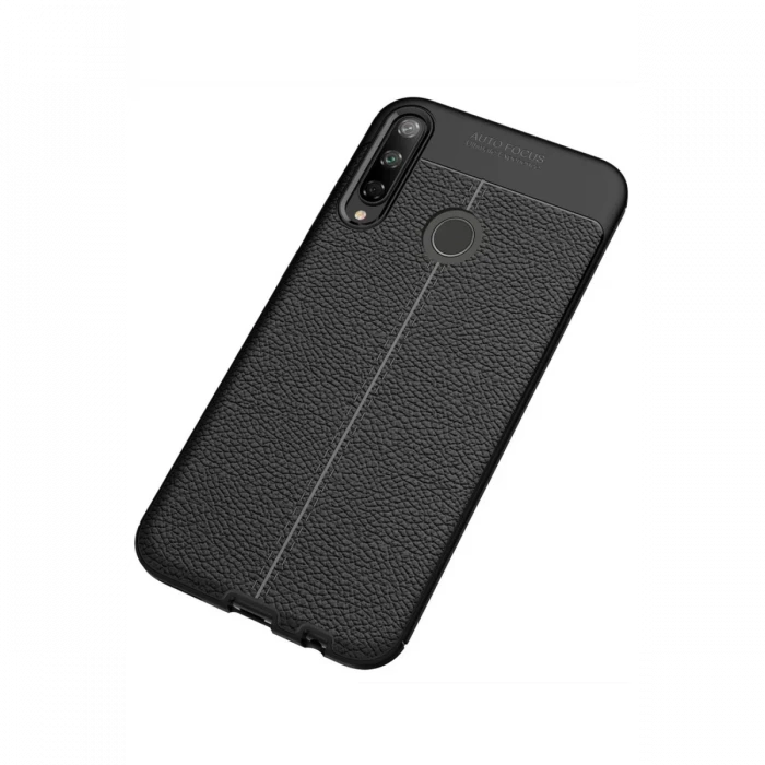Huawei P40 Lite E Kılıf Auto Focus Kapak - Siyah