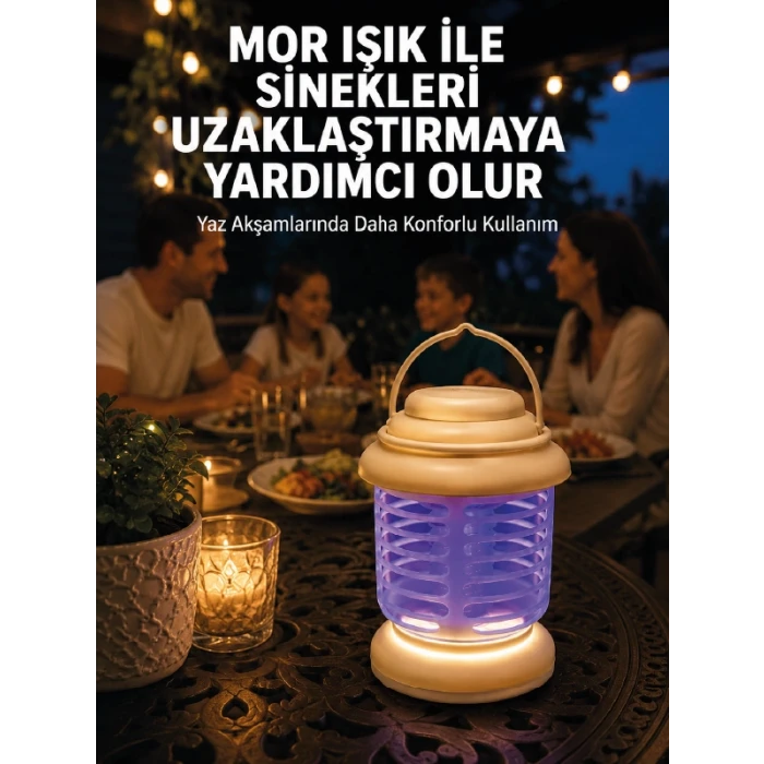 İç ve Dış Mekân Kullanımına Uygun Sinek Kovucu Lamba