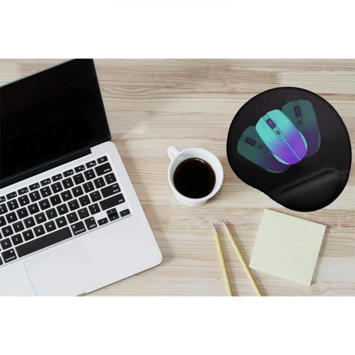 INCA IMPS-009 BILEK DESTEKLI SILIKON MOUSE PAD