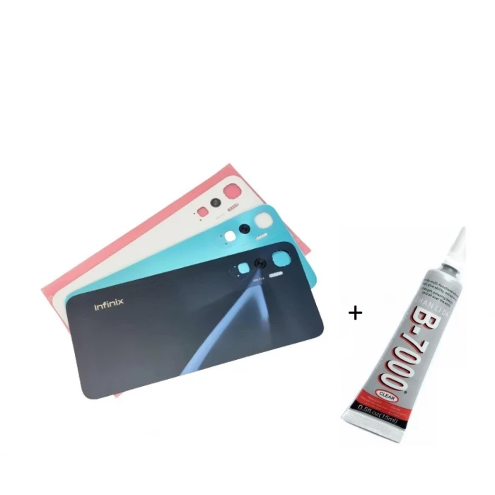 İNFİNİX HOT 20 Arka Batarya Pil Kapağı MAVİ  (B700