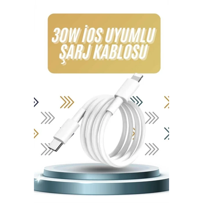 IOS Tüm Serilerle Uyumlu 30W Hızlı Şarj Aleti 11 12 13 14/Pro Max Mini Plus