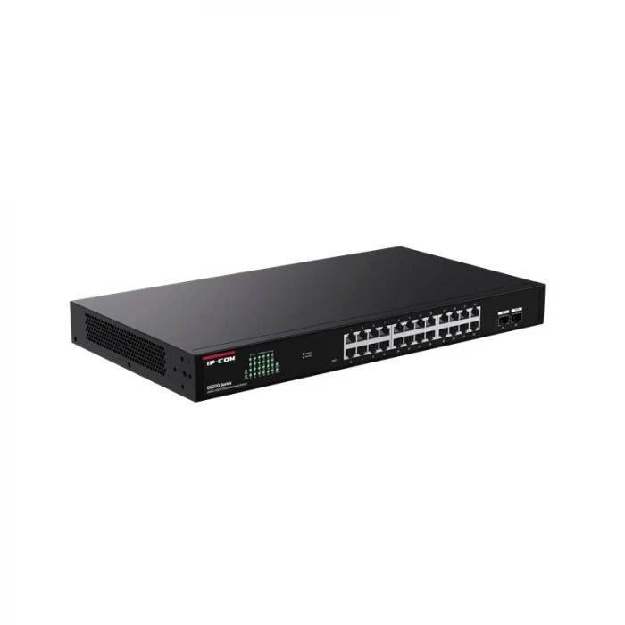 IP-COM G2226F 24 PORT GIGABIT + 2XSFP UPLINK CLOUD YÖNETİLEBİLİR RACKMOUNT SWITCH