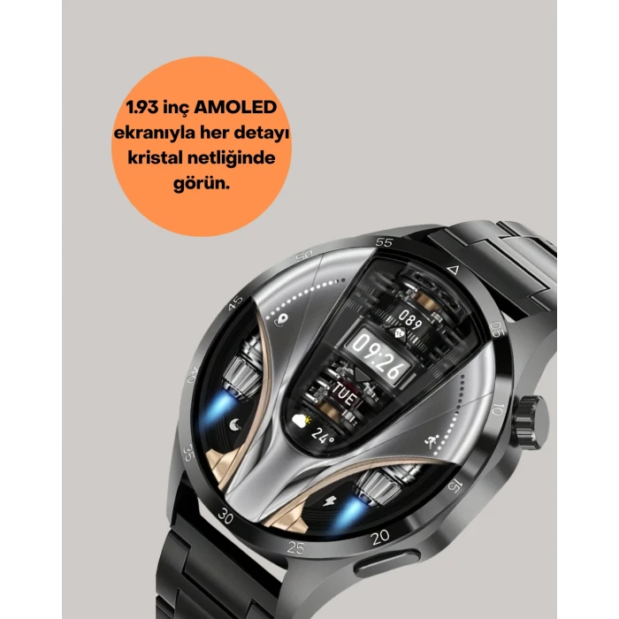 IP68 Su Toz Dirençli SW80 Akıllı Saat Android iOS Uyumlu Yeni Nesil