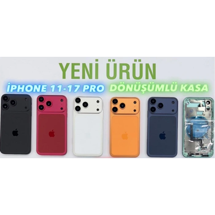 iPhone 11 - 17 PROya Dönüşüm Kasa (SİYAH)