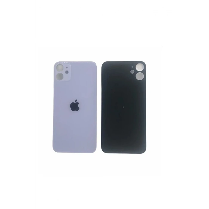 iPhone 11 Arka Pil - Batarya Kapağı (Mor)