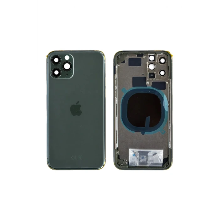 Iphone 11 Pro Boş Kasa + Kapak Yeşil