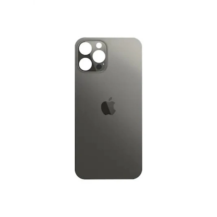 iPhone 12 Pro Arka Pil Kapağı (Cam) Siyah