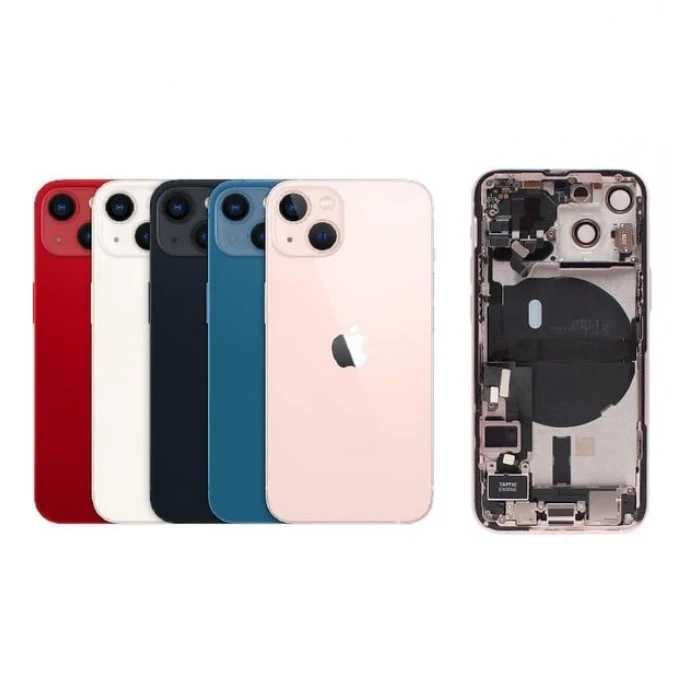 iPhone 13 Uyumlu Dolu Kasa (Kırmızı)