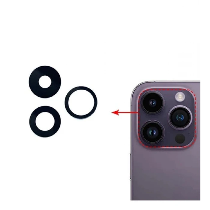 iPhone 14 Pro Kamera Camı Seti