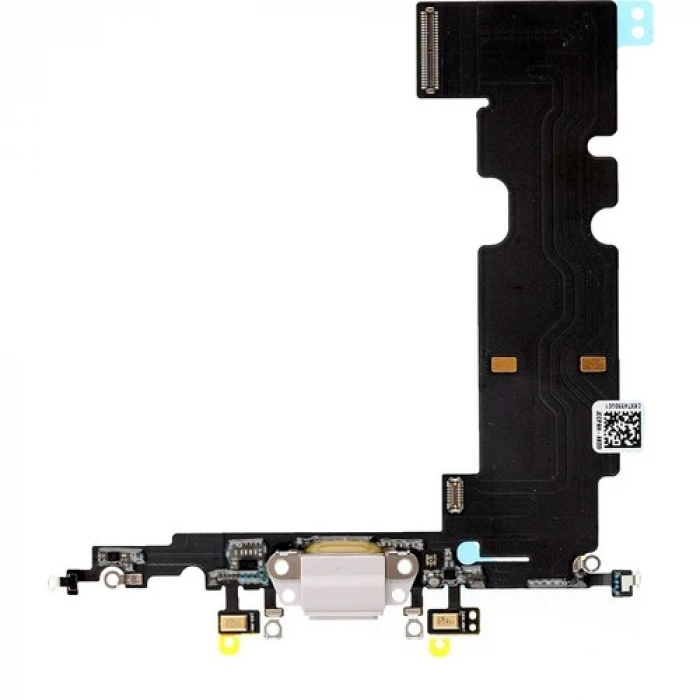 Iphone 8 Plus Şarj Soketi Ve Mikrofon Bordu Beyaz