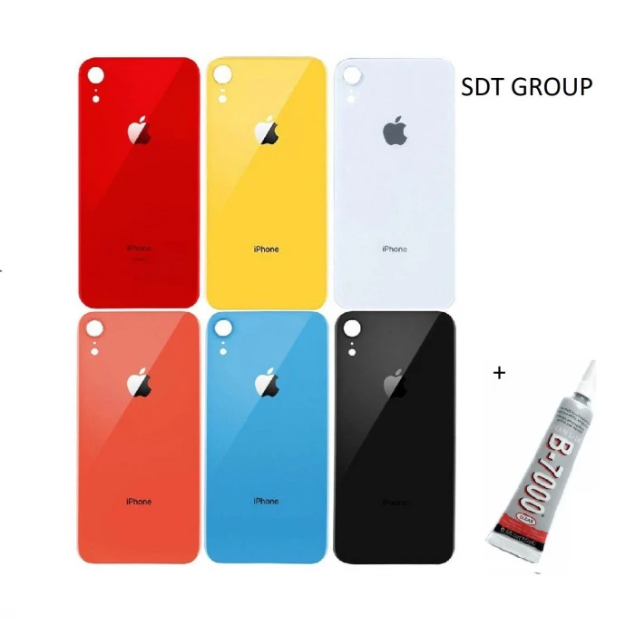 iPhone XR Arka Batarya Pil Kapağı SİYAH (B7000 15