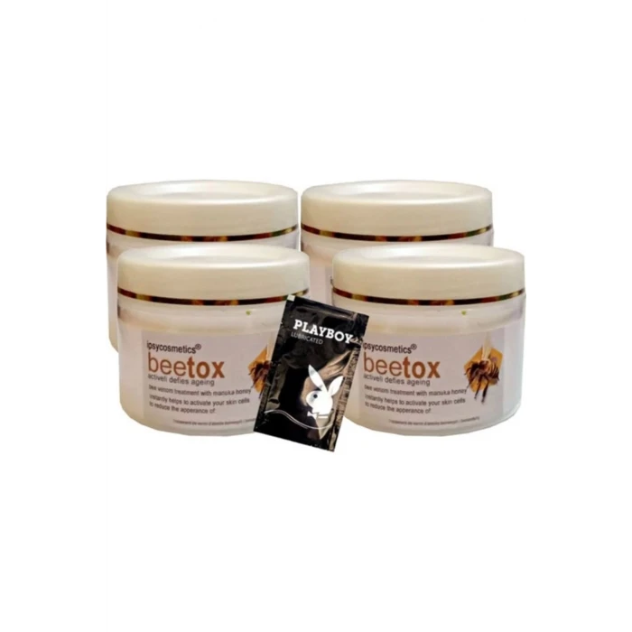 İpsycosmetics Beetox Arı Özü Kremi 100 ml x 4 adet + Jel