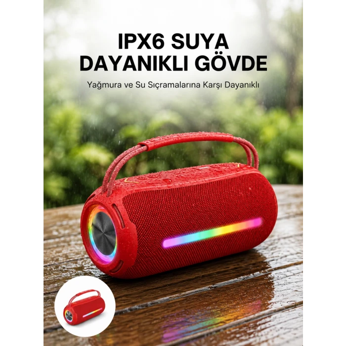 IPX6 Suya Dayanıklı Açık Hava Hoparlörü