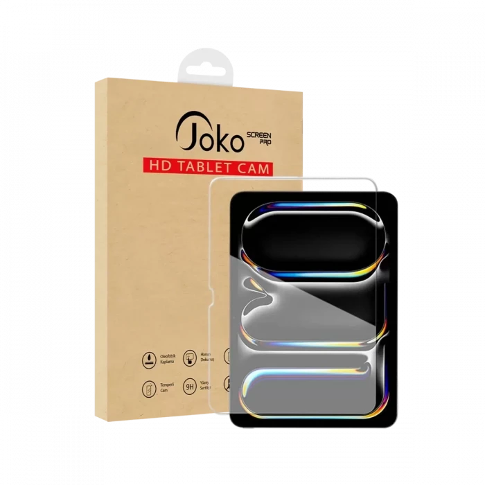 Joko Apple iPad 9.7 (2017) HD Tablet Cam Ekran Koruyucu - Şeffaf