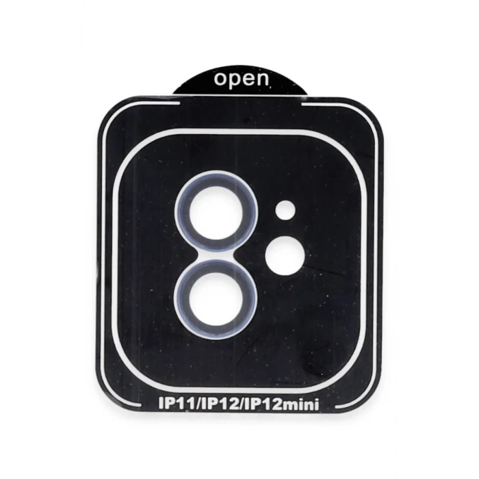 Joko Apple iPhone 11 PVD Metal Kamera Lens - Mavi