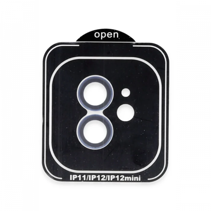 Joko Apple iPhone 11 PVD Metal Kamera Lens - Mavi