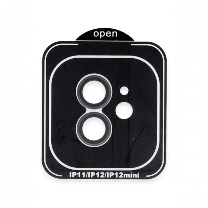 Joko Apple iPhone 11 PVD Metal Kamera Lens - Siyah