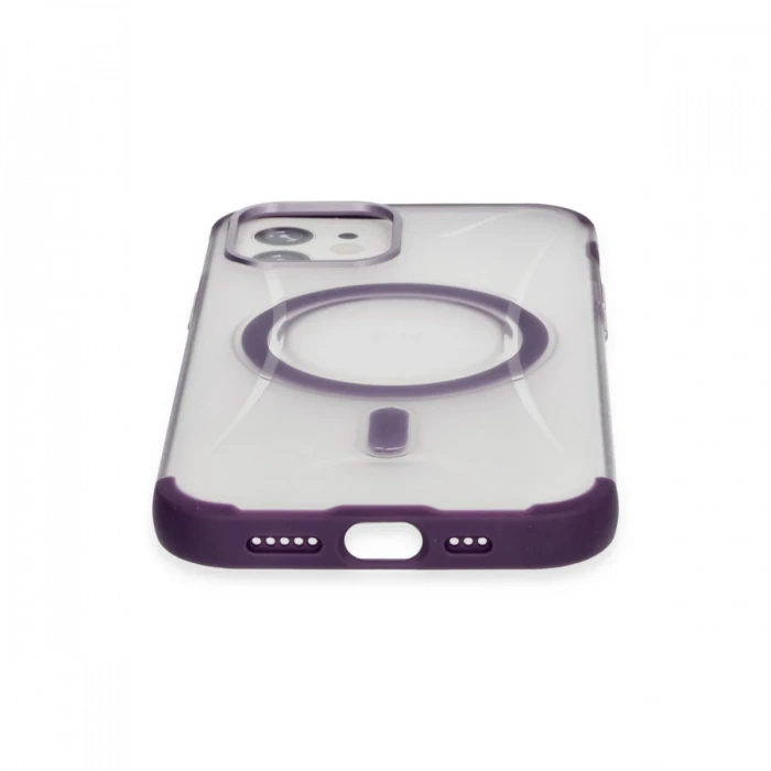 Joko Apple iPhone 12 Hilton Magsafe Kapak - Derin Mor