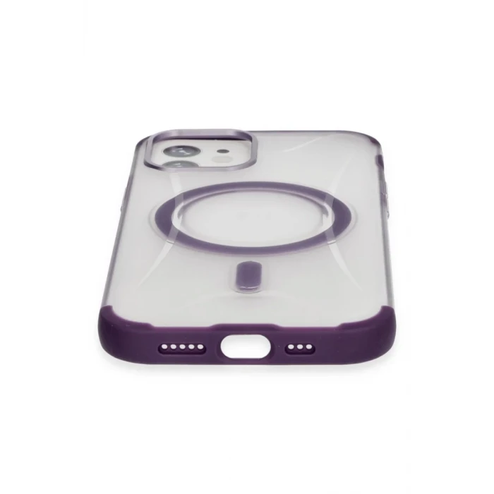Joko Apple iPhone 12 Hilton Magsafe Kapak - Derin Mor