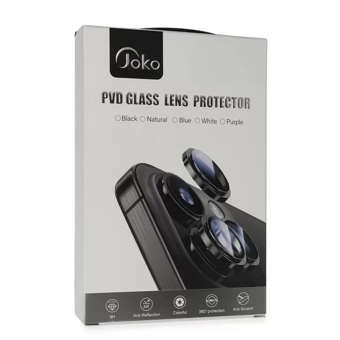 Joko Apple iPhone 13 PVD Metal Kamera Lens - Siyah