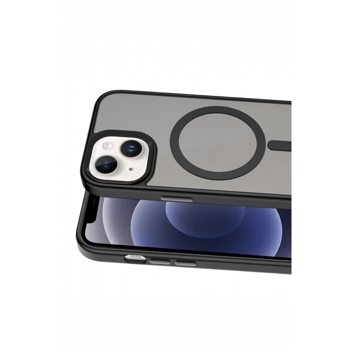 Joko Apple iPhone 14 Megane Magsafe Kapak - Siyah