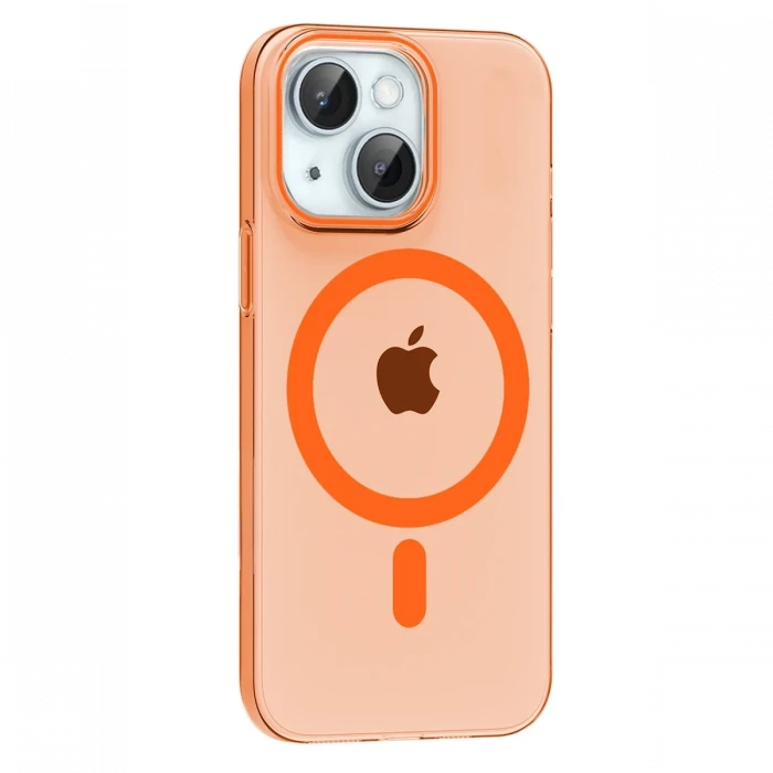 Joko Apple iPhone 14 PC Blank Magsafe Kapak - Turuncu