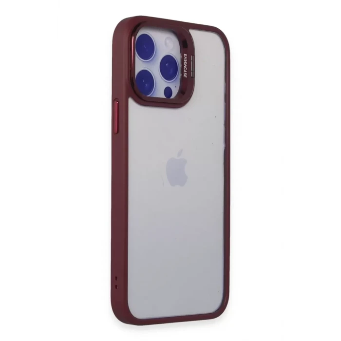 Joko Apple iPhone 14 Pro Kılıf Roblox Lens Standlı Kapak - Bordo