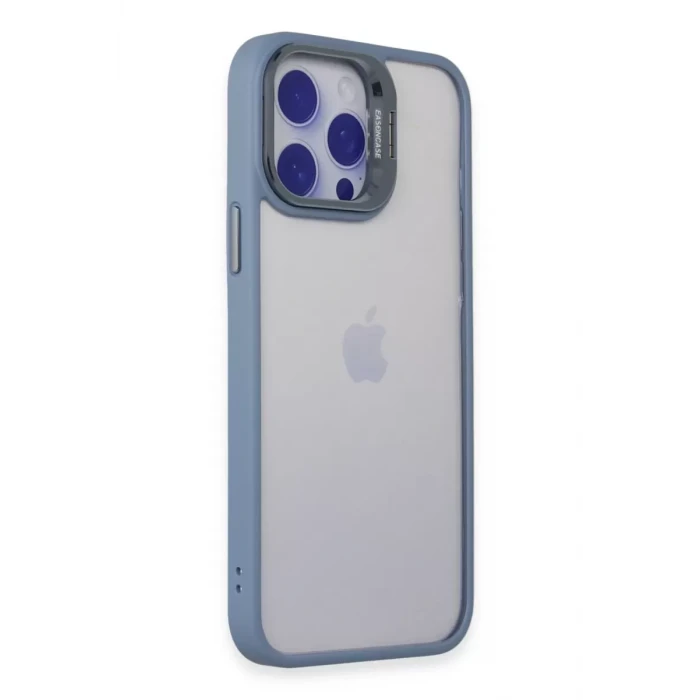 Joko Apple iPhone 14 Pro Kılıf Roblox Lens Standlı Kapak - Sierra Blue