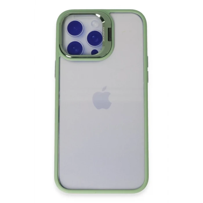 Joko Apple iPhone 14 Pro Kılıf Roblox Lens Standlı Kapak - Yeşil