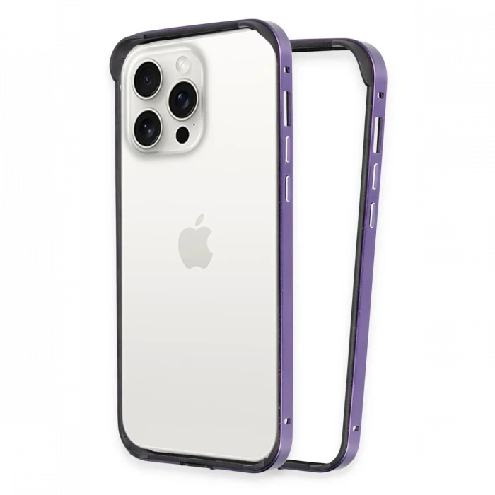 Joko Apple iPhone 14 Pro Land Bumper Koruma Kapak - Derin Mor