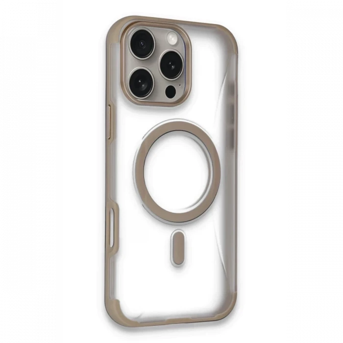 Joko Apple iPhone 14 Pro Max Hilton Magsafe Kapak - Gold