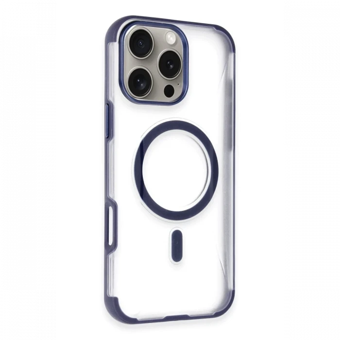 Joko Apple iPhone 14 Pro Max Hilton Magsafe Kapak - Lacivert