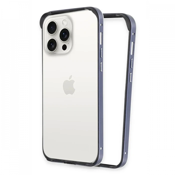 Joko Apple iPhone 14 Pro Max Land Bumper Koruma Kapak - Lacivert