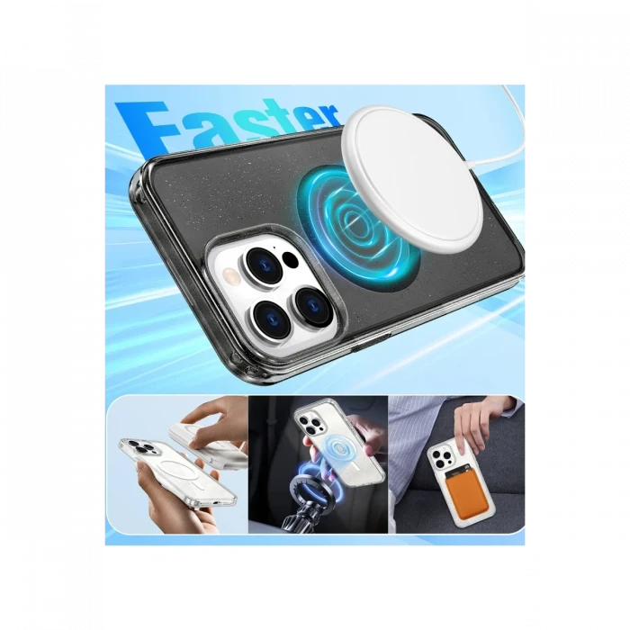 Joko Apple iPhone 14 Pro Max Star Magsafe Kapak - Mor