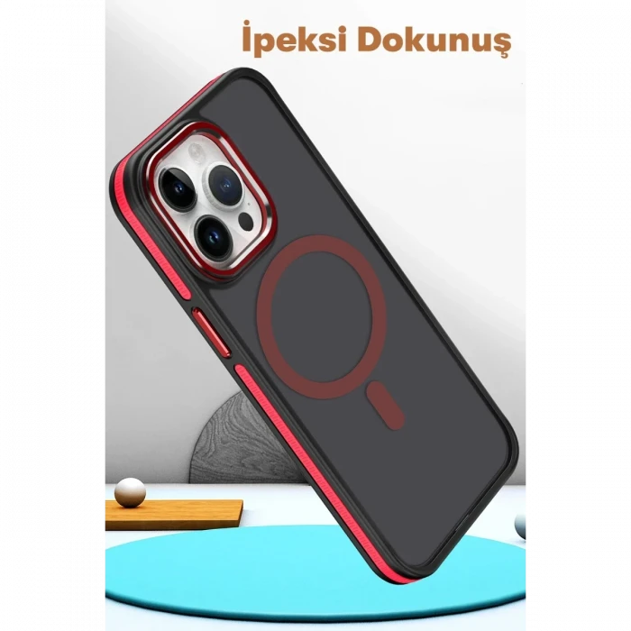 Joko Apple iPhone 14 Pro Max Winner Magsafe Kapak - Derin Mor