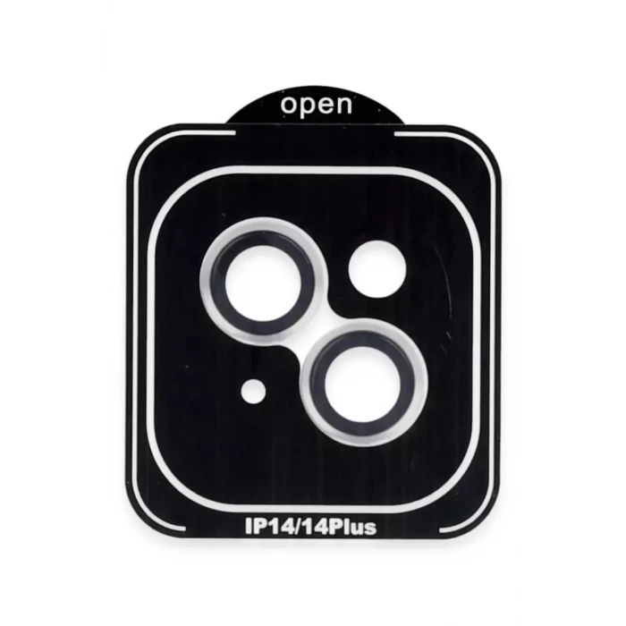 Joko Apple iPhone 14 PVD Metal Kamera Lens - Gümüş