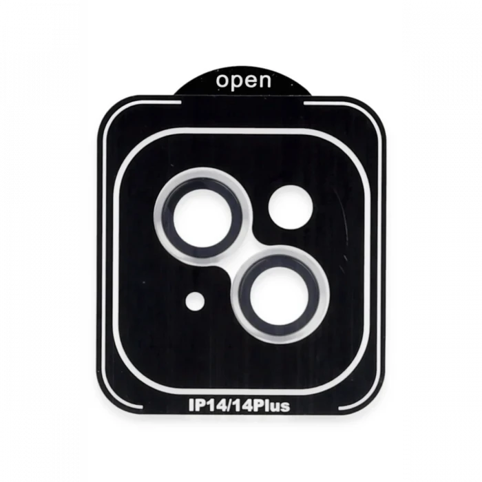 Joko Apple iPhone 14 PVD Metal Kamera Lens - Gümüş